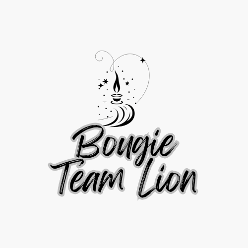 Bougie "Team Lion"