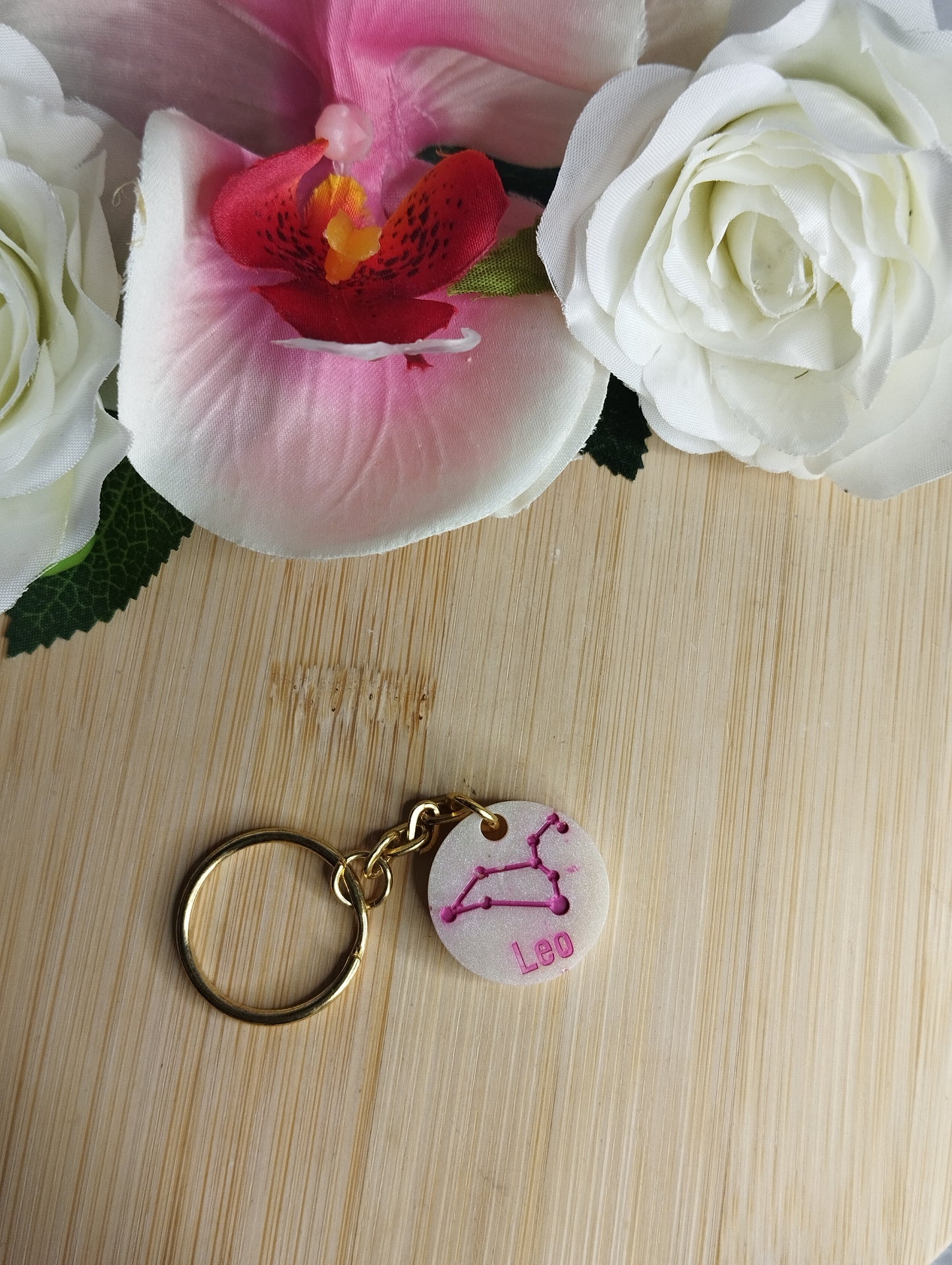 Fond Blanc, Ecriture Rose