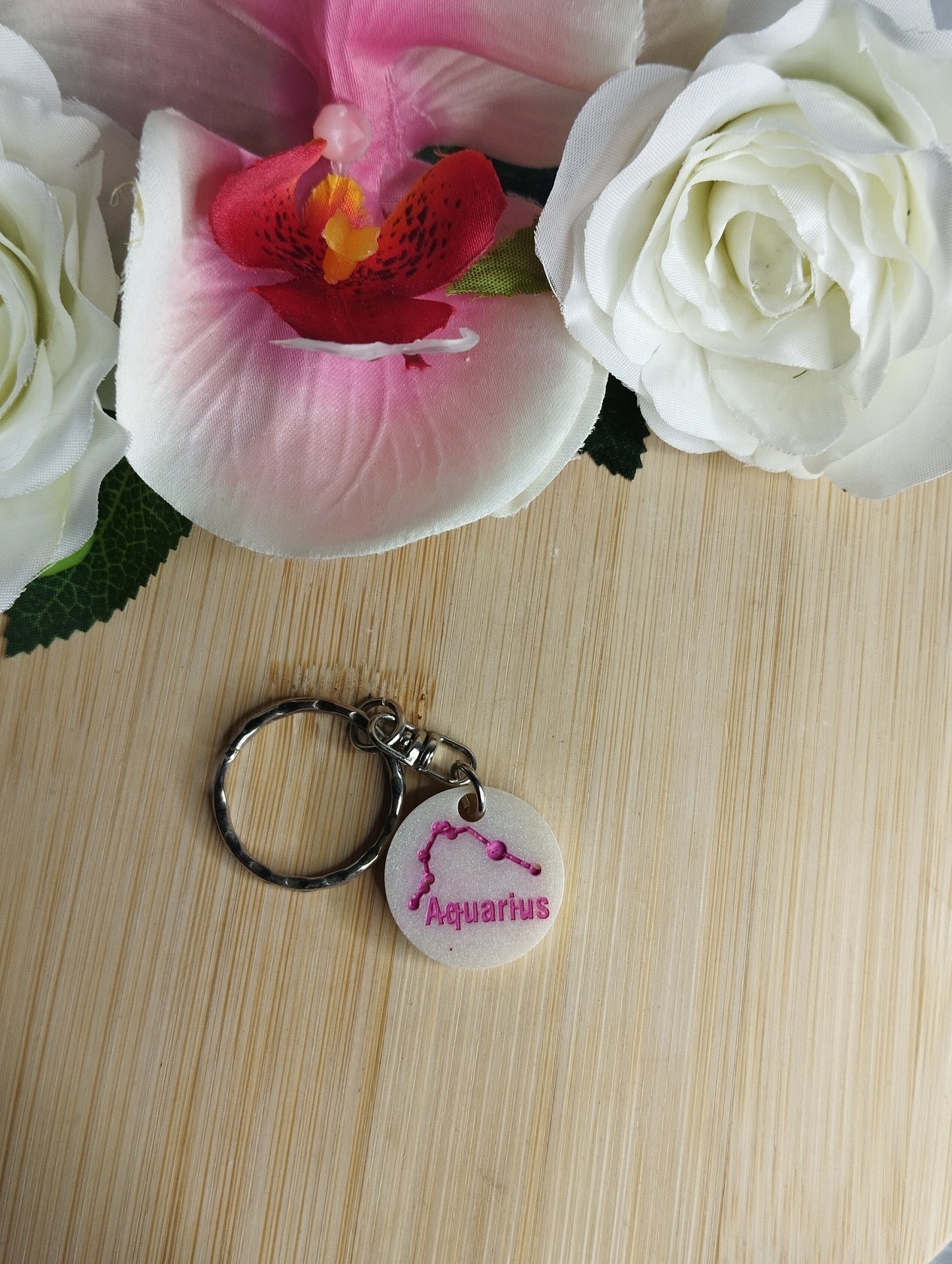 Fond Blanc, Ecriture Rose