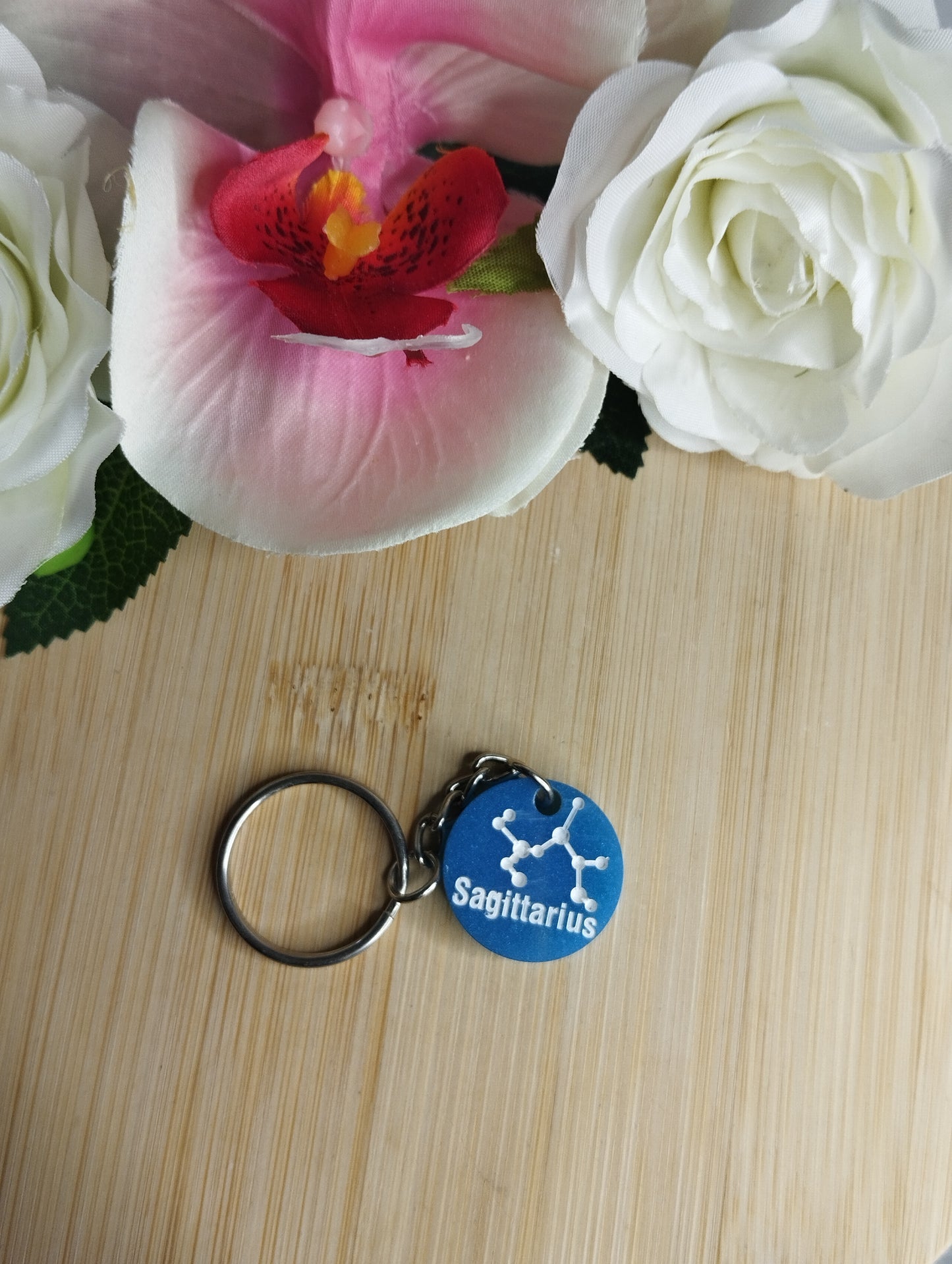 Fond Bleu, Ecriture Blanc