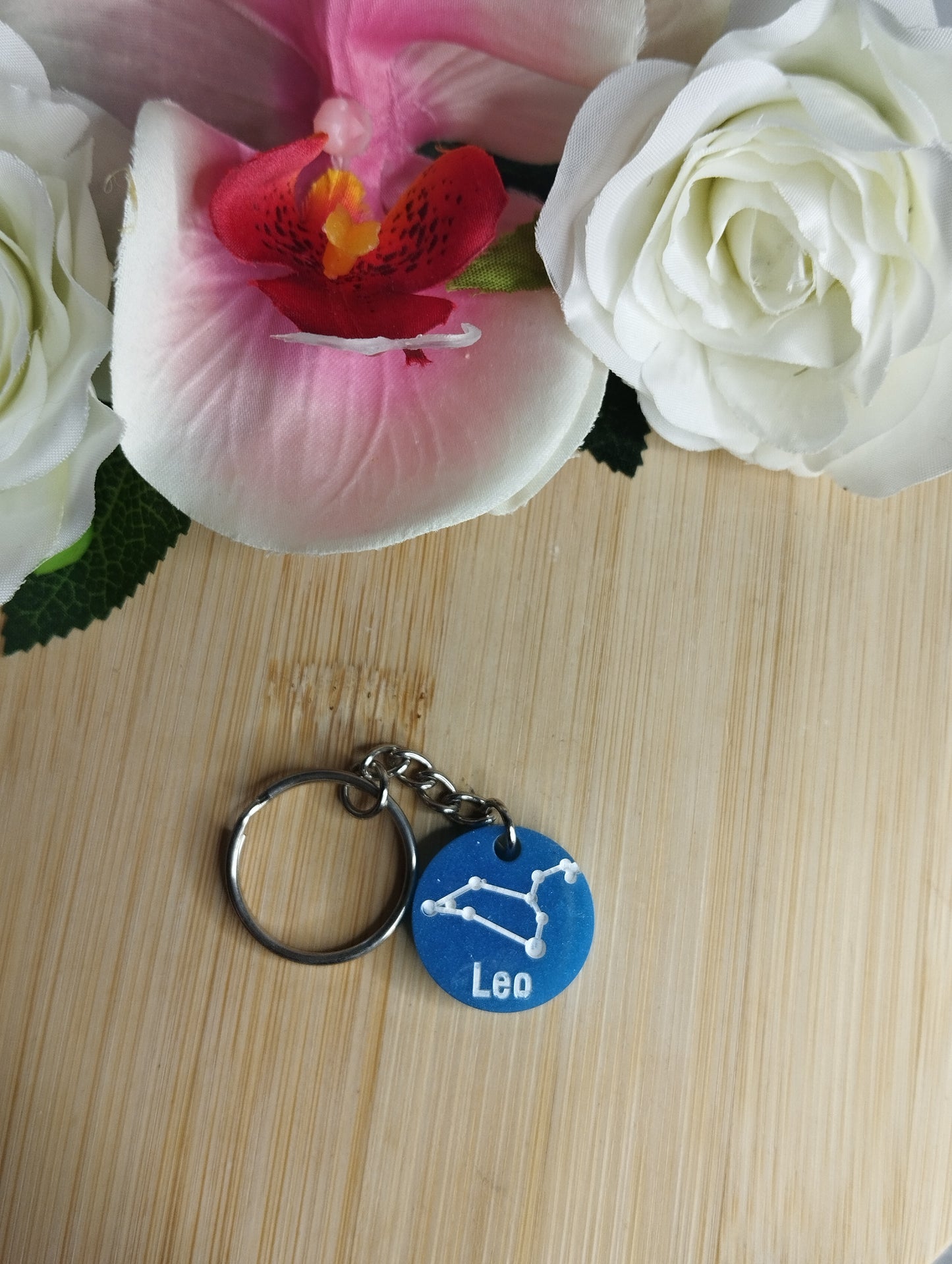 Fond Bleu, Ecriture Blanc