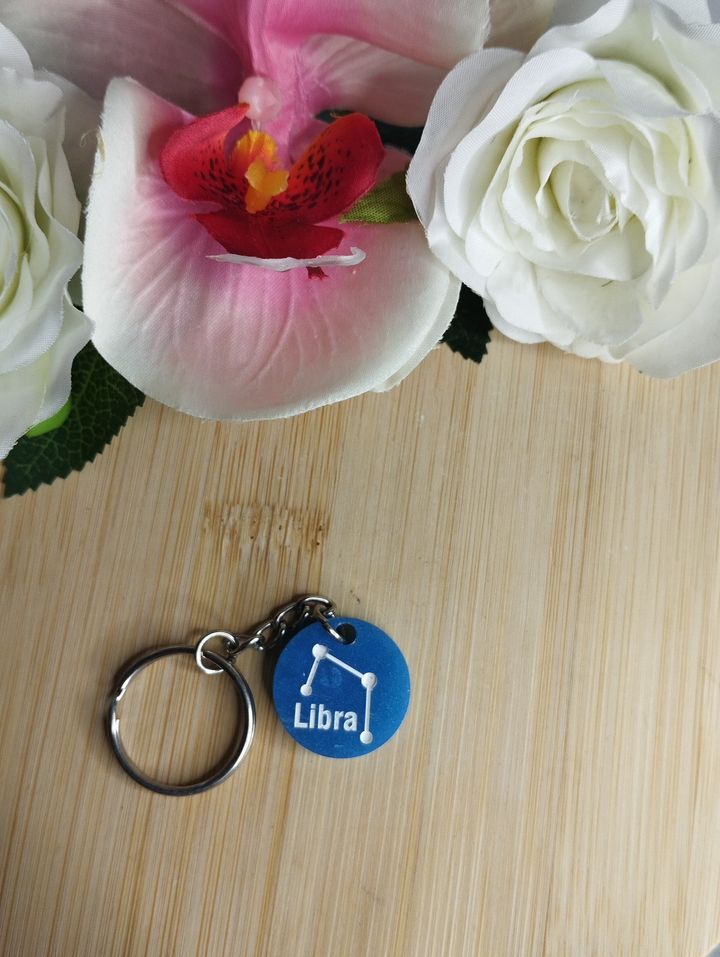 Fond Bleu, Ecriture Blanc