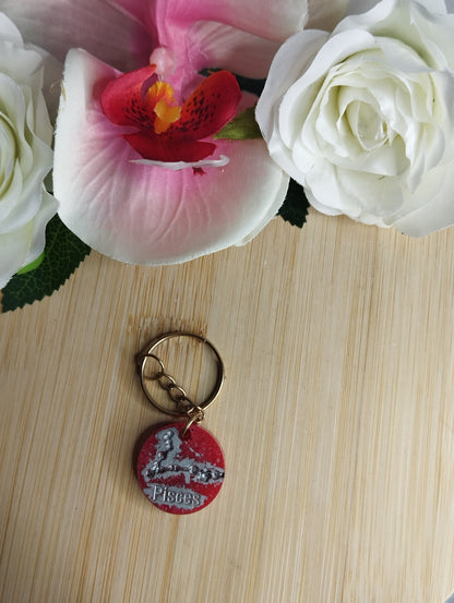Fond Rouge, Ecriture Argent