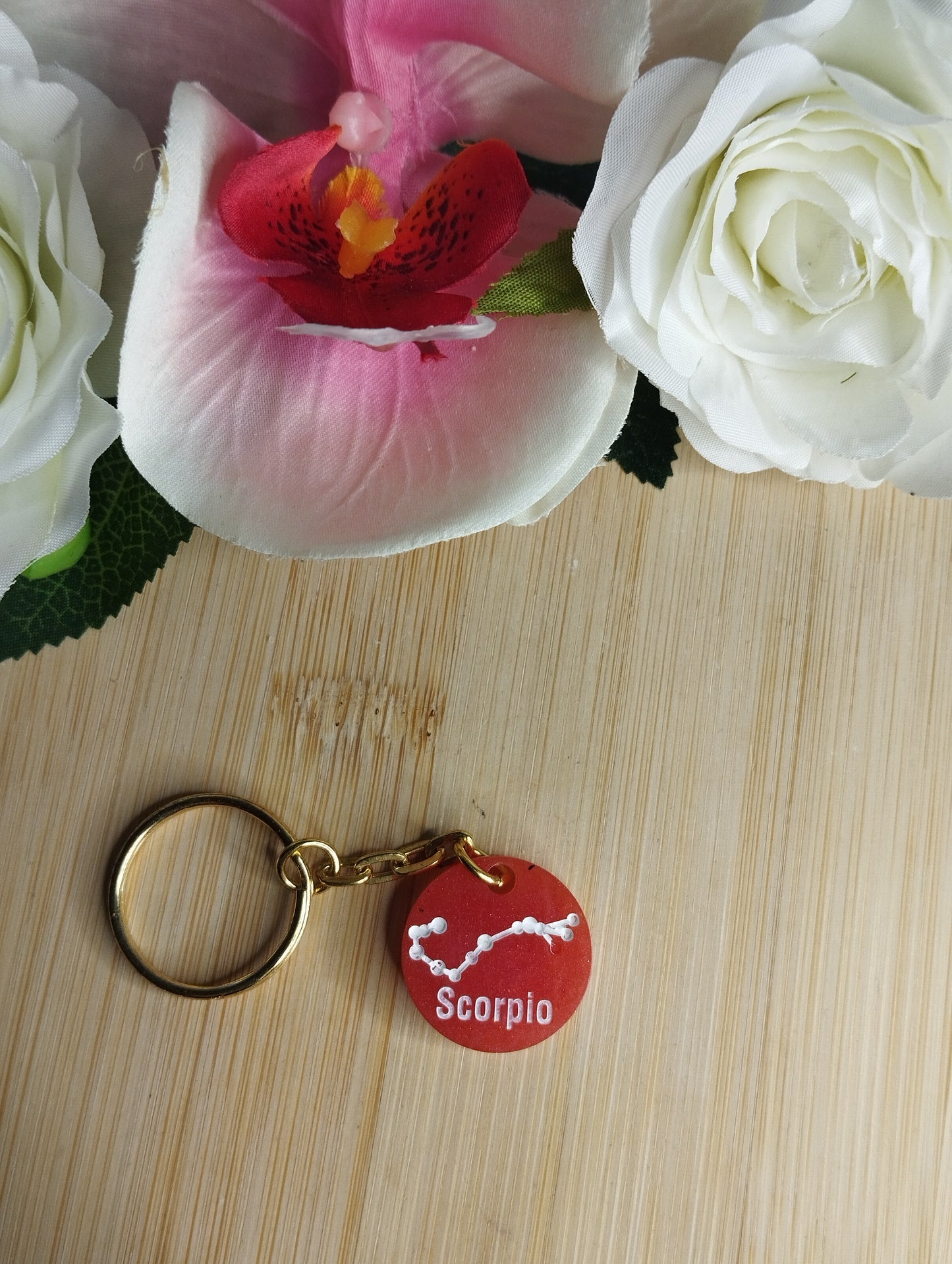 Fond Rouge, Ecriture Blanc