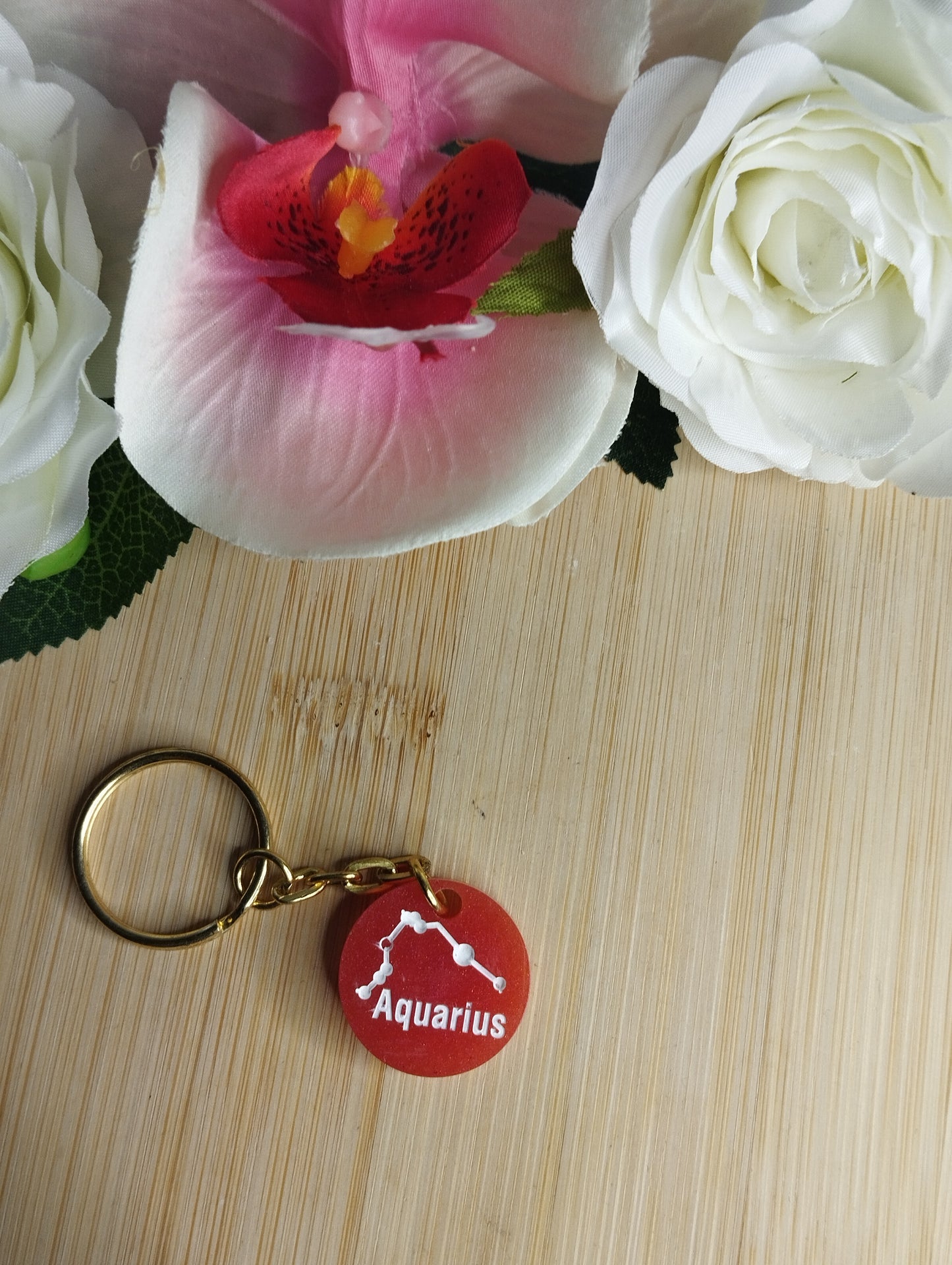 Fond Rouge, Ecriture Blanc