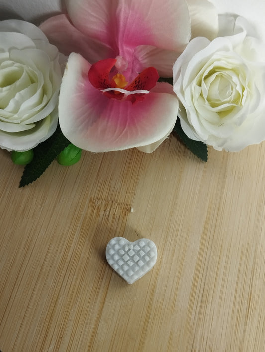Mini coeur gaufre