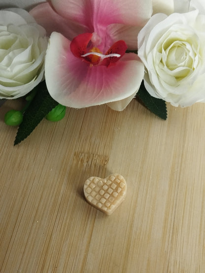Mini coeur gaufre