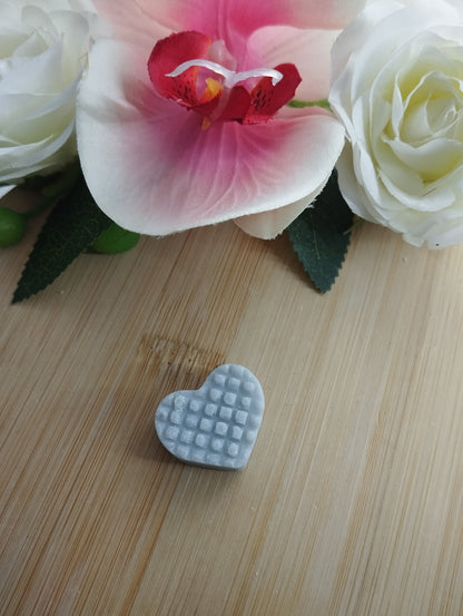 Mini coeur gaufre